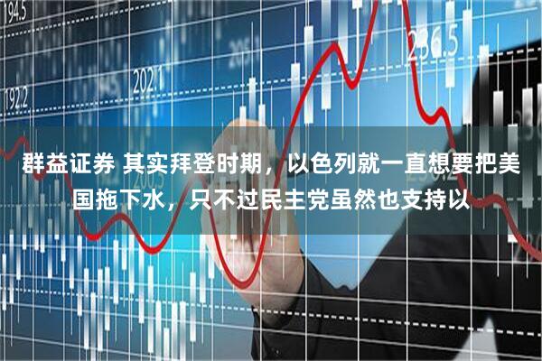 群益证券 其实拜登时期,以色列就一直想要把美国拖下水,只不过民主党虽然也支持以